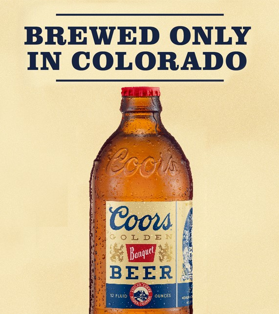Brewed only in Colorado