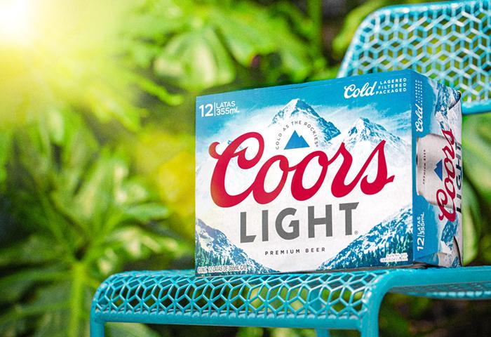 Coors Light paquete